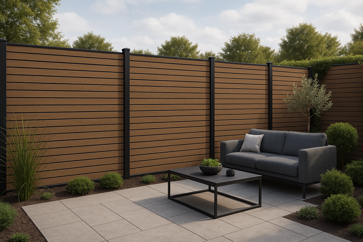 Composite schuttingen